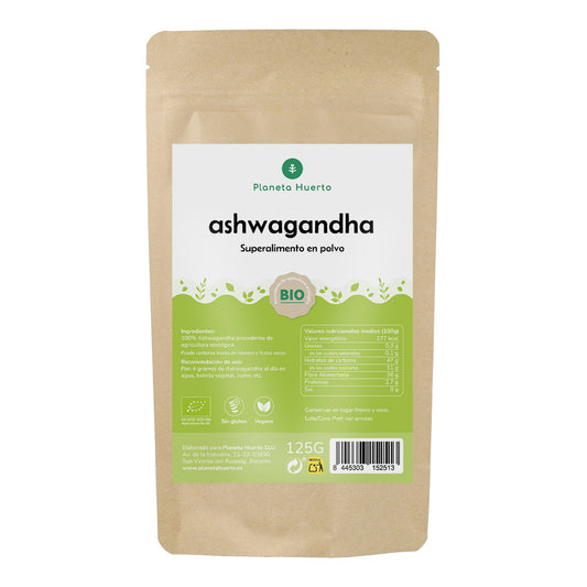 Ashwagandha en polvo ECO Planeta Huerto 125 g