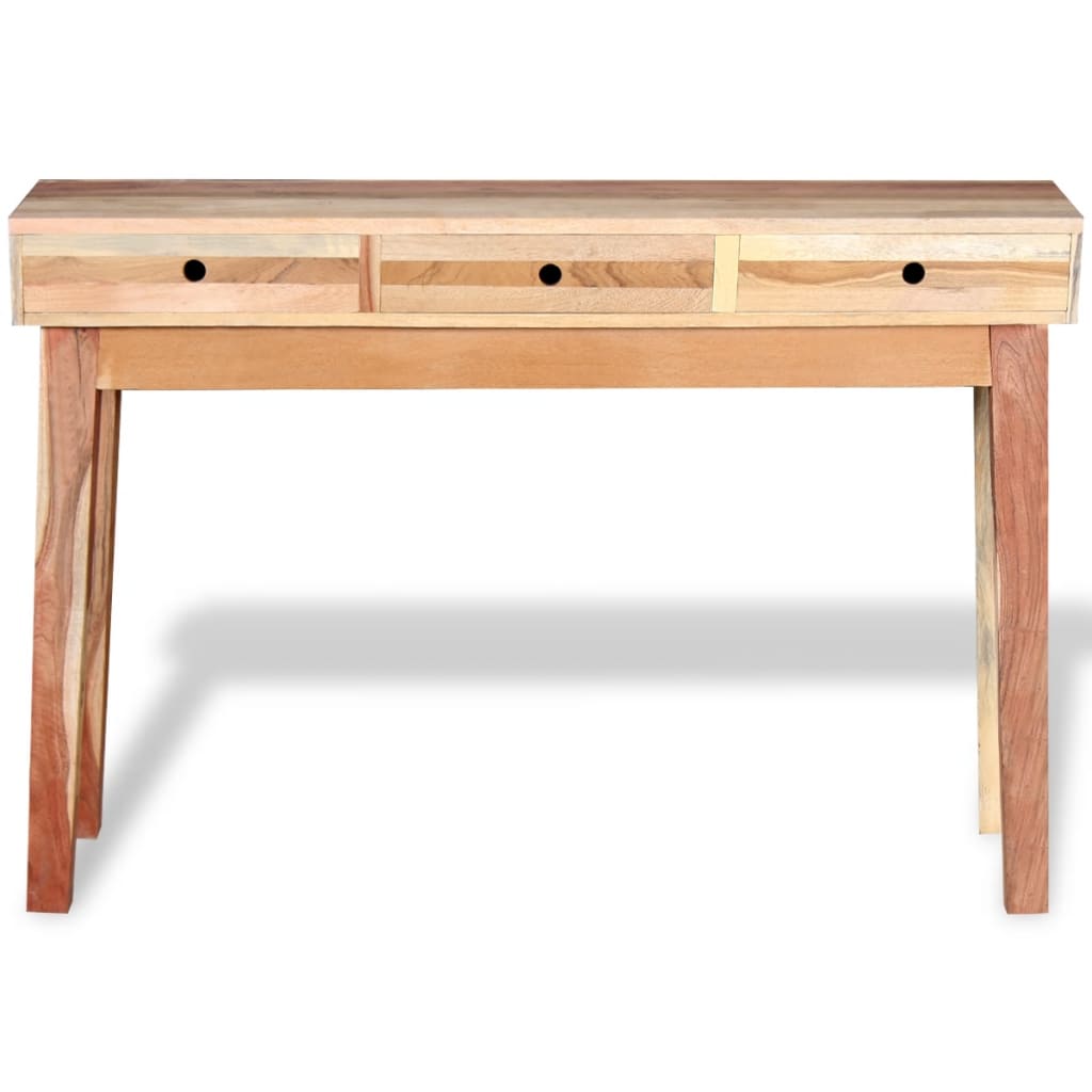 Mesa Consola De Madera Maciza Reciclada_4