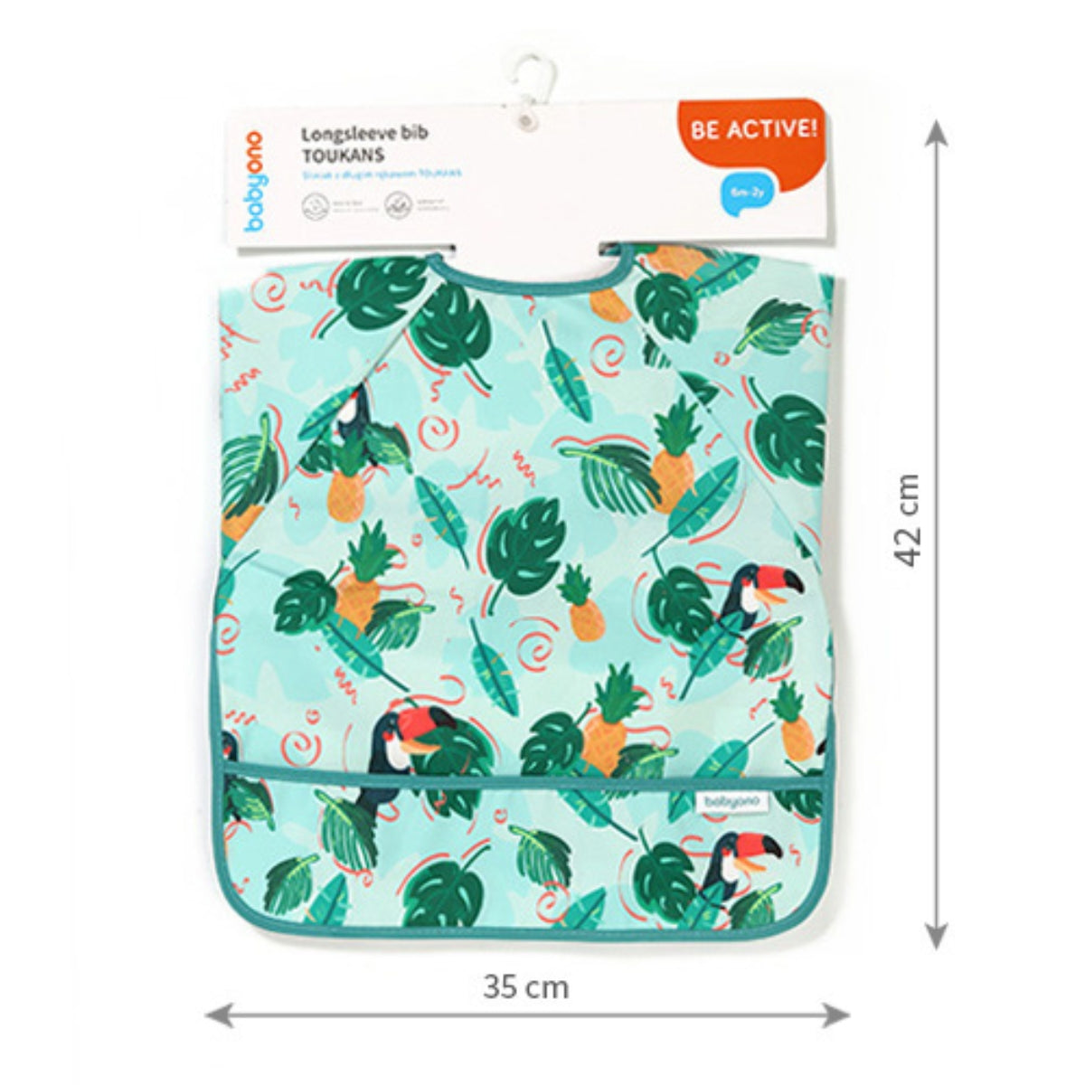 Babero Baby Con Mangas 6m-2a Tukan