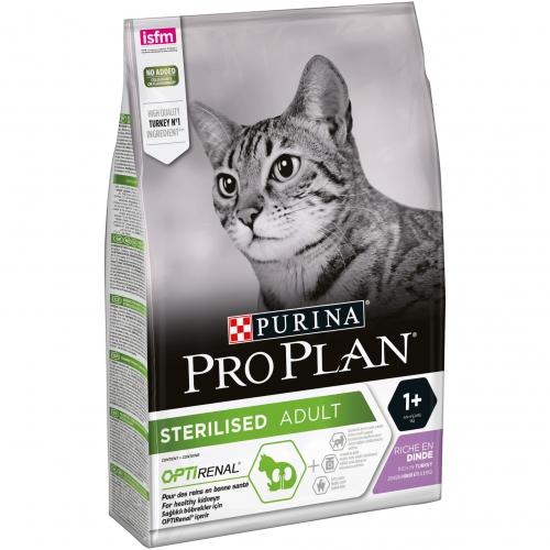 PRO PLAN Gato Esterilizado OPTIRENAL Pavo 1,5 kg