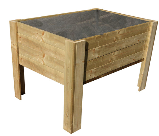 Mesa De Cultivo Mura Profunda 40cm Vidahuerto 120x80x80 Cm.