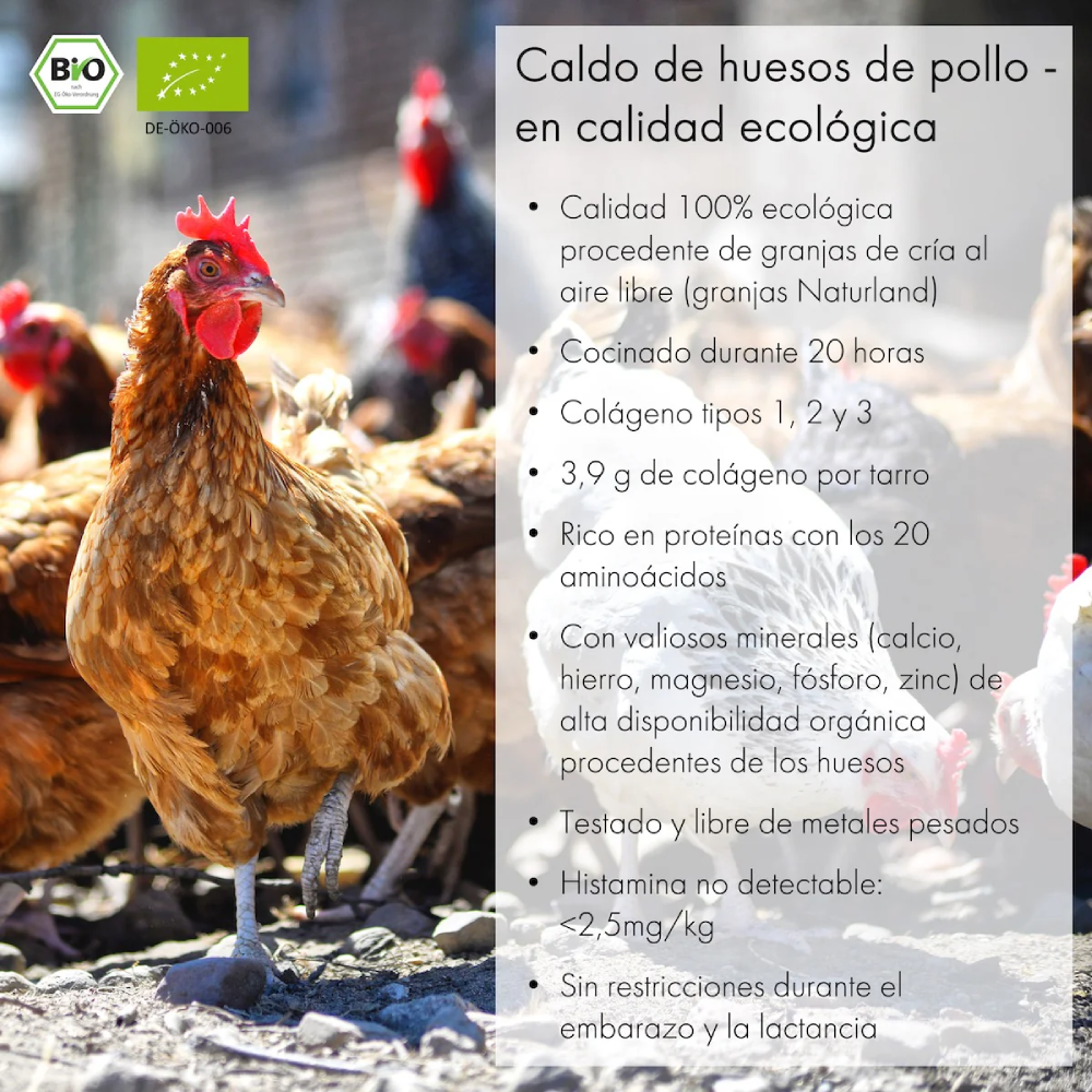 Caldo de Huesos de Pollo BIO Jarmino 350ml