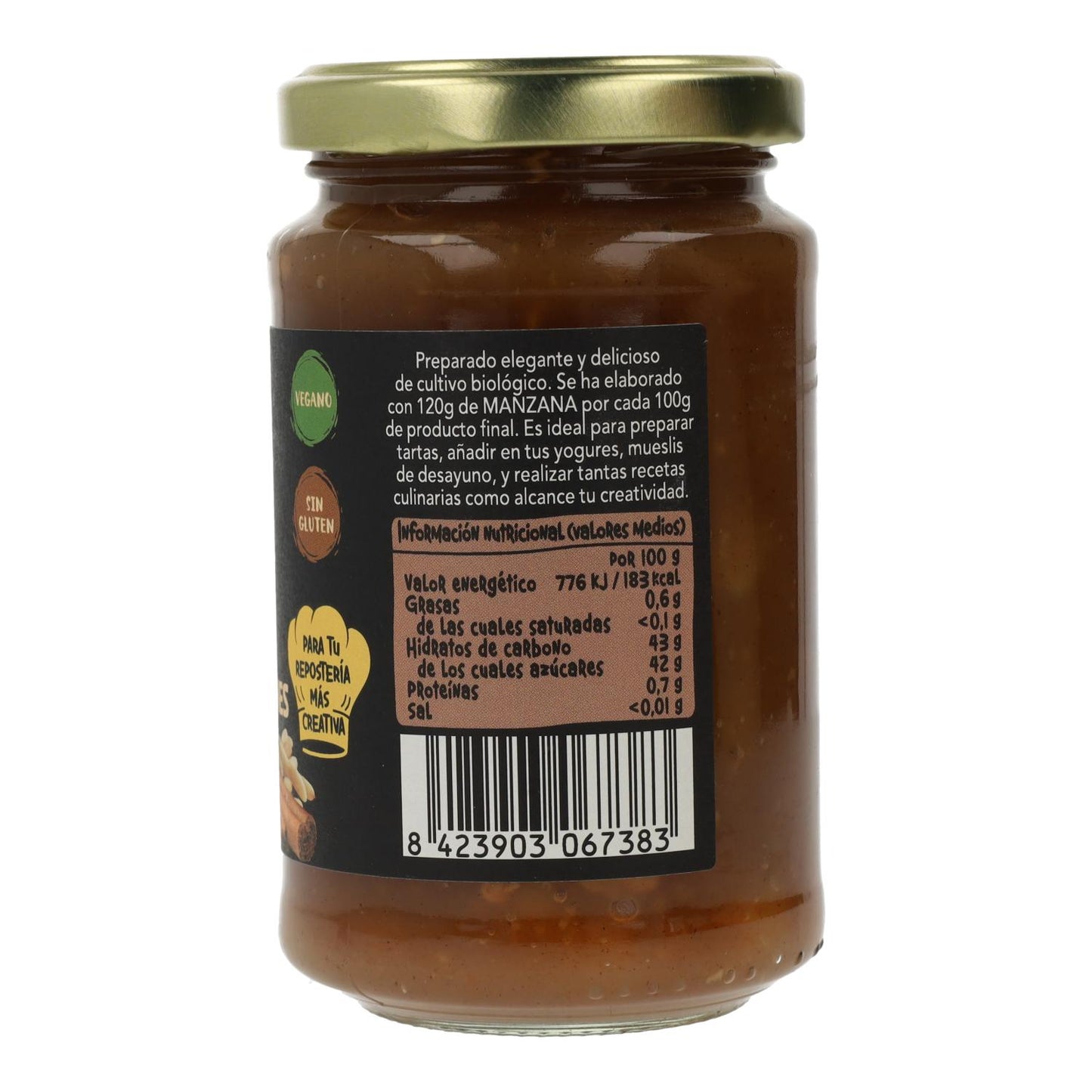 Preparado de Manzana, Canela y Piñones BIO Biocop 265g