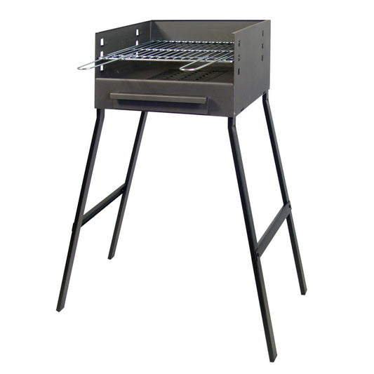 Barbacoa con Parrilla Cincada Imex el Zorro 44x24x73 cm