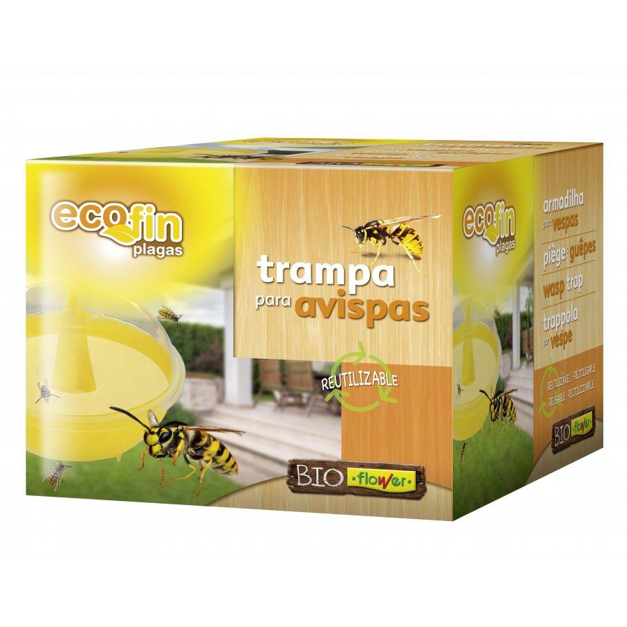 Trampa para avispas con atrayente Ecofin BioFlower