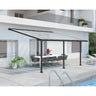 Pérgola adosada Olympia 546x294 gris