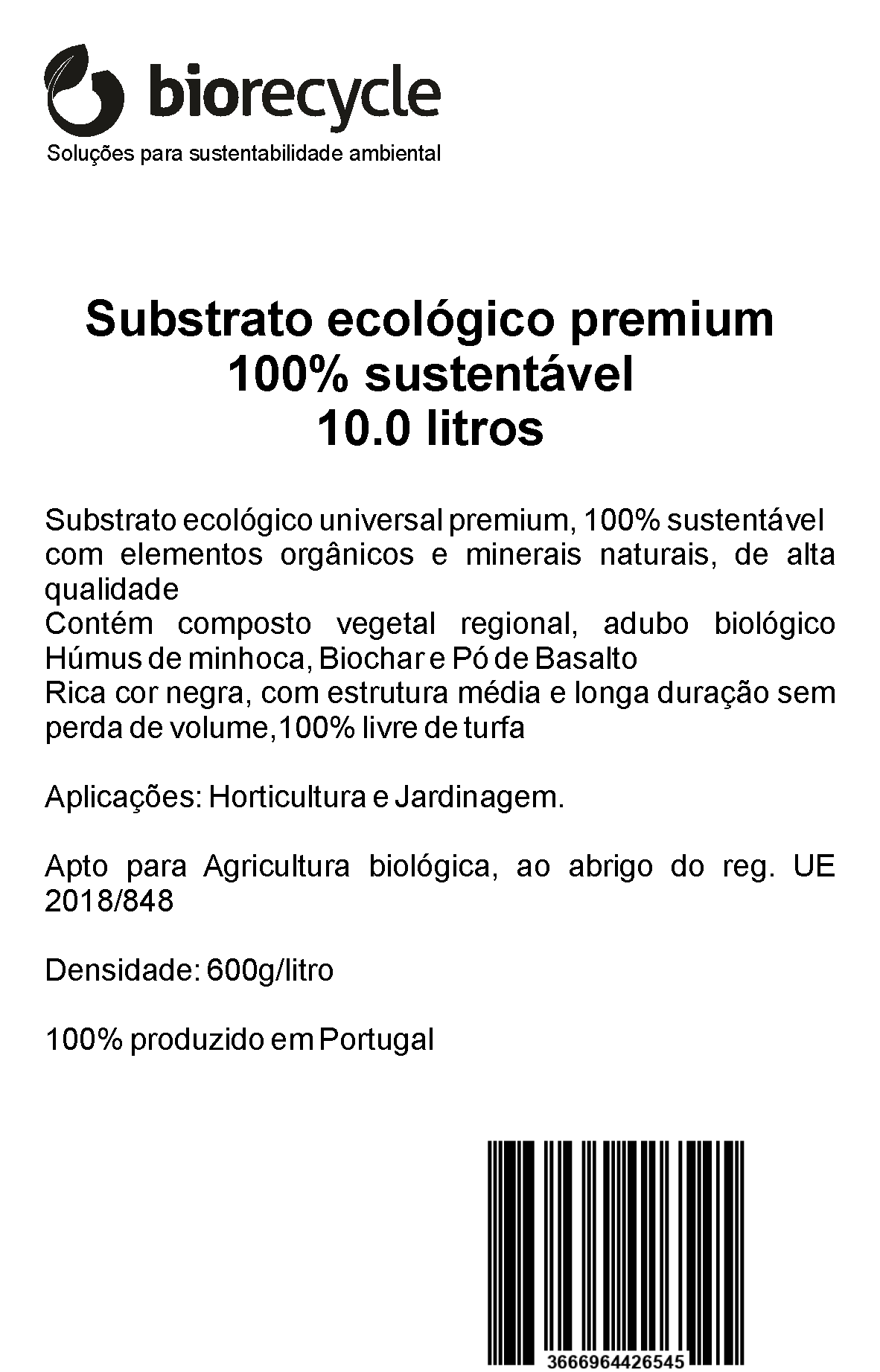Sustrato Ecológico Universal, 100% Sostenible - 10.0 Litros_2