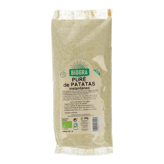 Puré de Patatas Instantáneo BIO Biogra, 250 gr