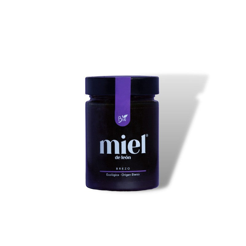 Miel De Brezo Ecológica Bio 450g Miel De Leon_0