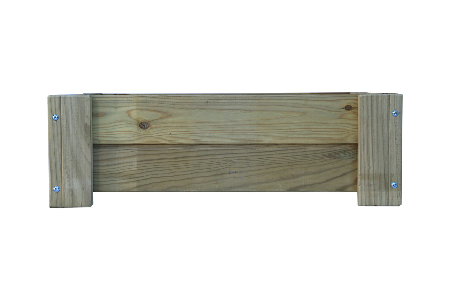 Mesa De Cultivo la Vega De Madera Tratada Autoclave De 79 X 56 X 25 Cm 60l para exterior + Bolsa Geotextil