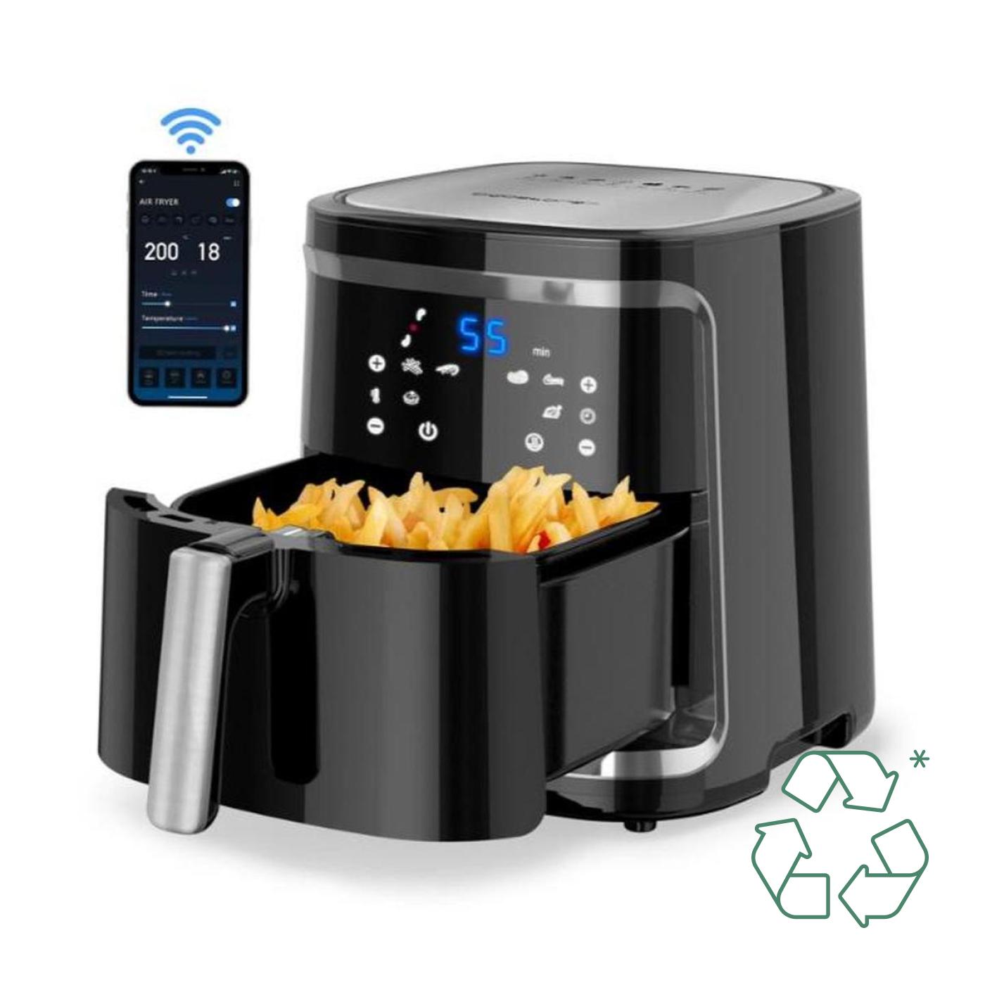 Freidora de Aire Sin aceite Inteligente Smart Box Aigostar 7L 1900 W (Reacondicionada)