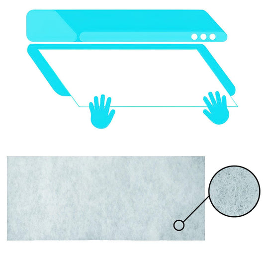 Filtro Campana Extractora 45x95 Cm. 150 Grm/m2