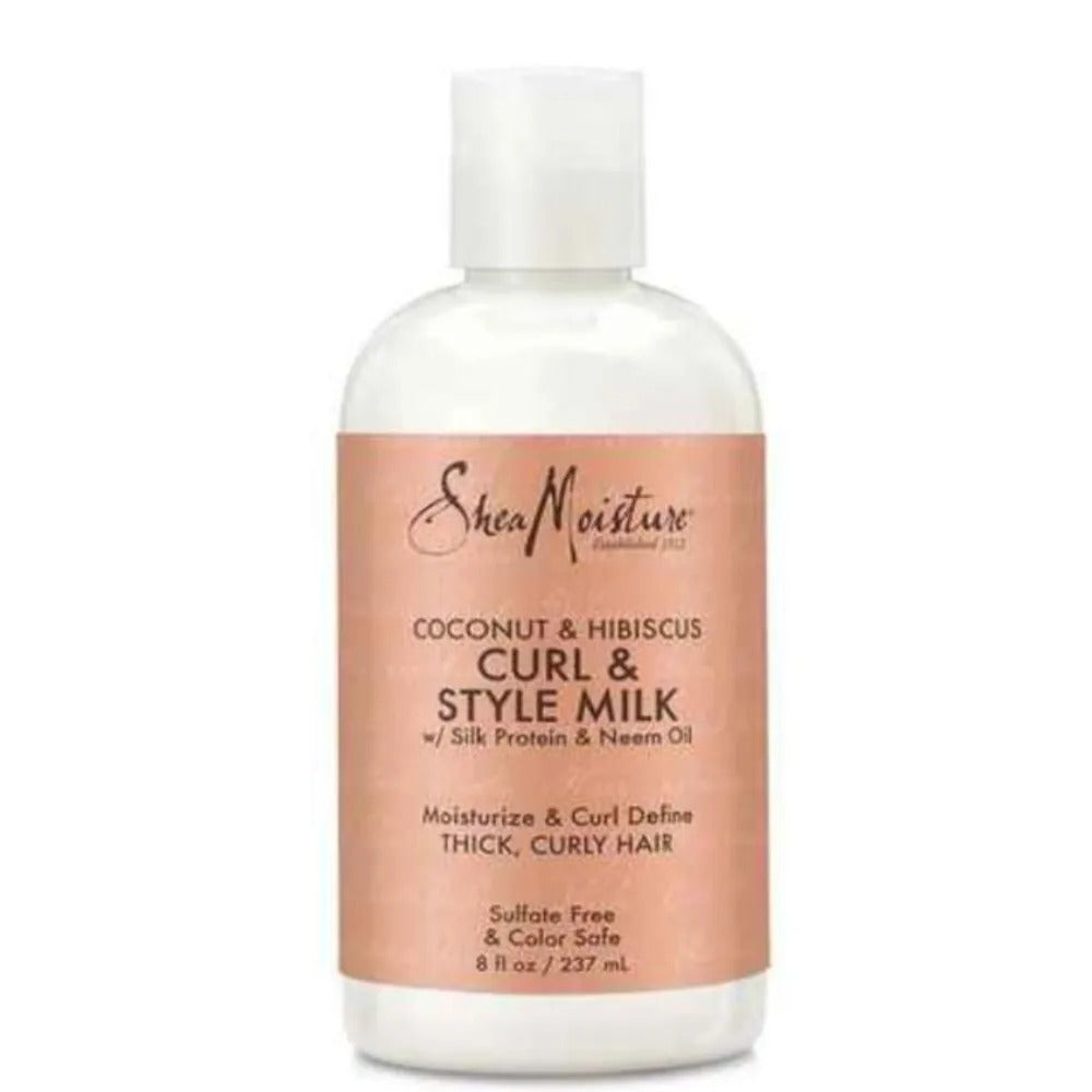 Shea Moisture Coconut And Hibiscus Curl And Style Milk 237ml_0