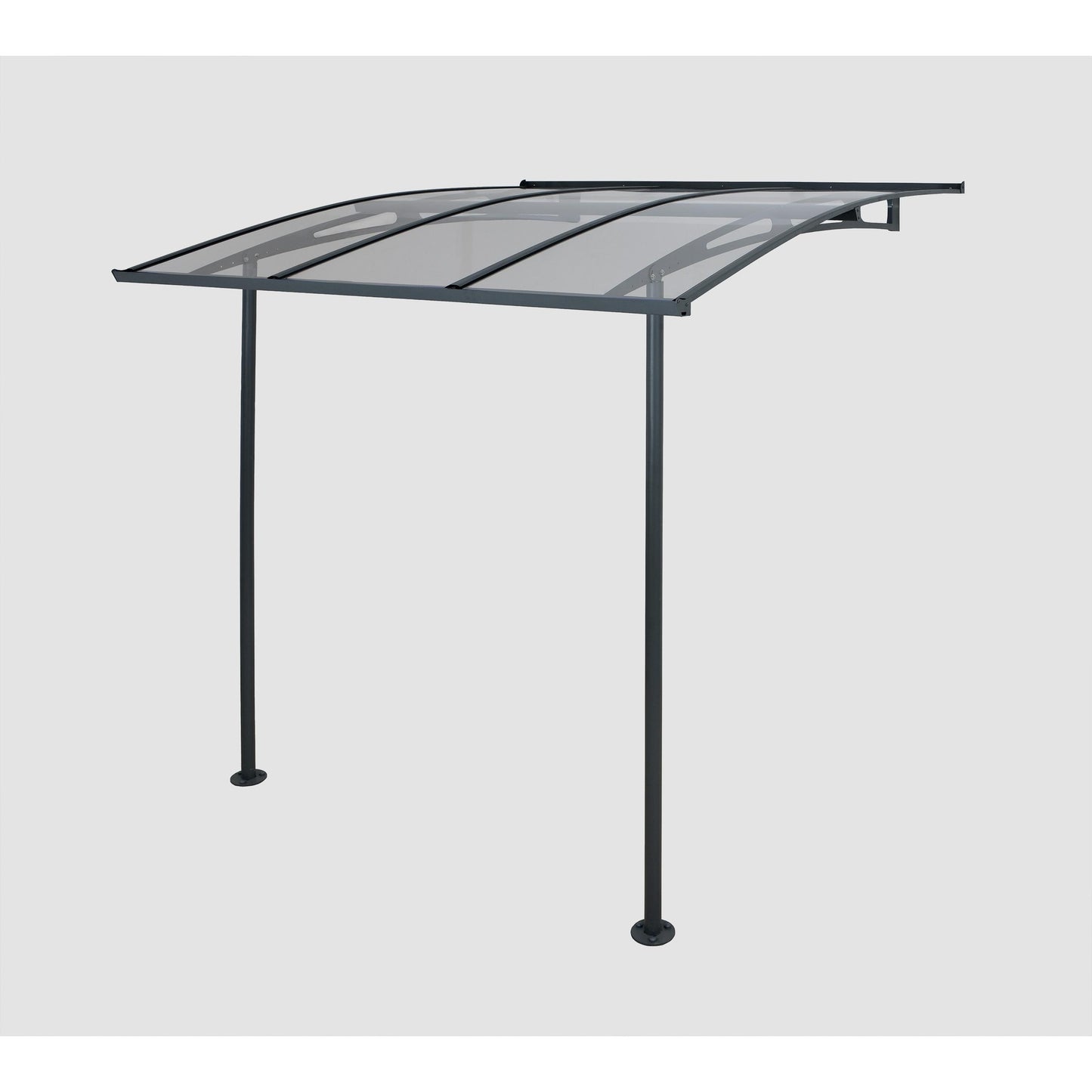 Marquesina para puerta Vega 200x200x252 cm