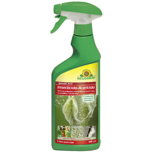 Insecticida Acaricida Ecológico Spruzit listo uso 500 ml Neudorff