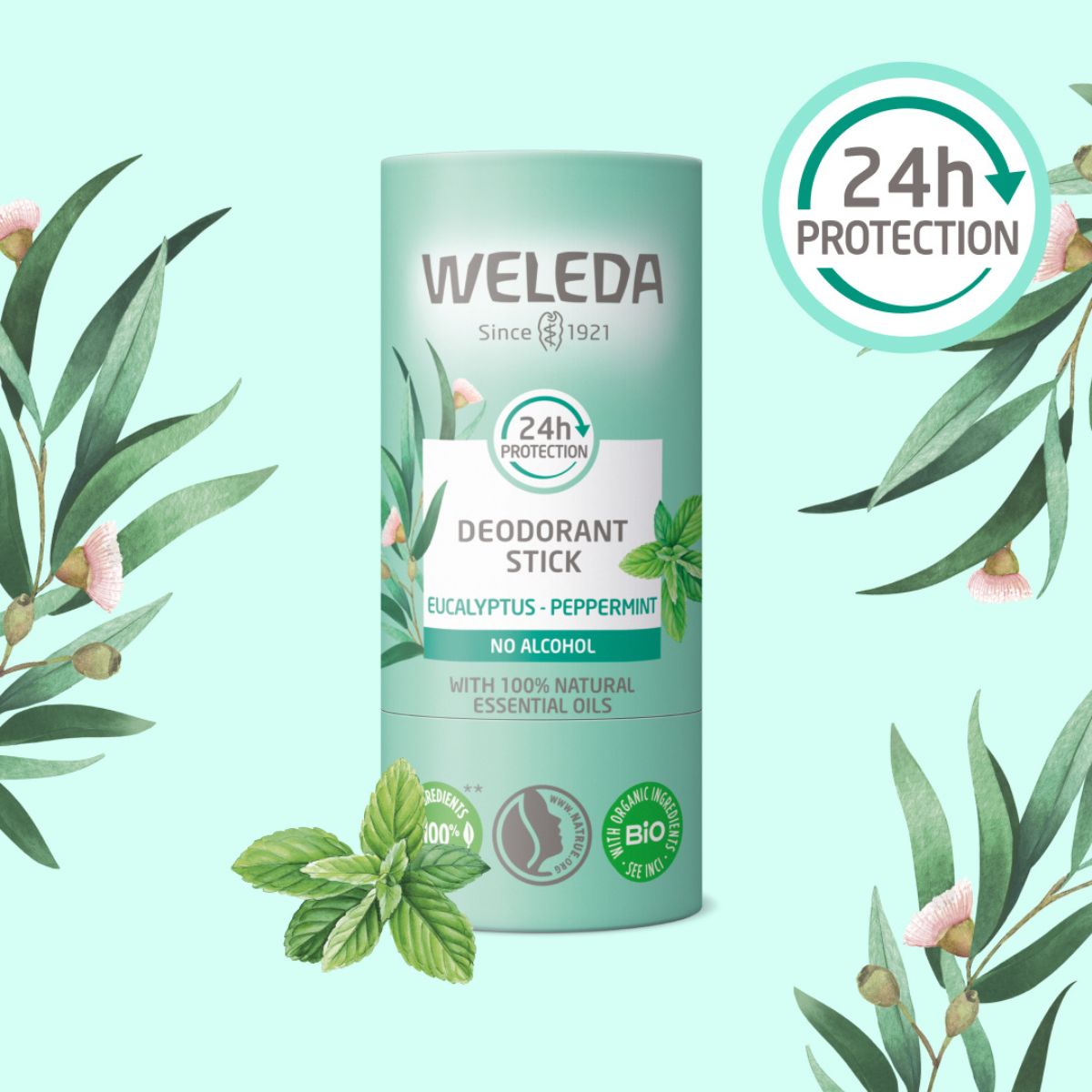 WELEDA Desodorante Stick Eucaliptus 50 g