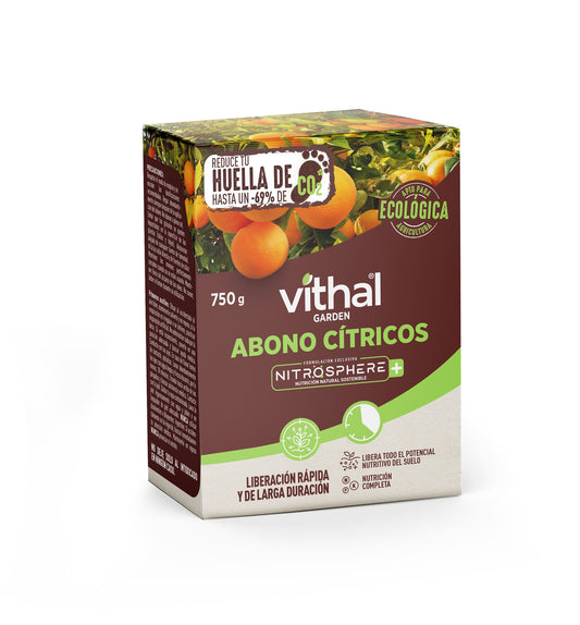 Abono Cítricos Eco Nitrosphere+ 750 g Vithal Garden