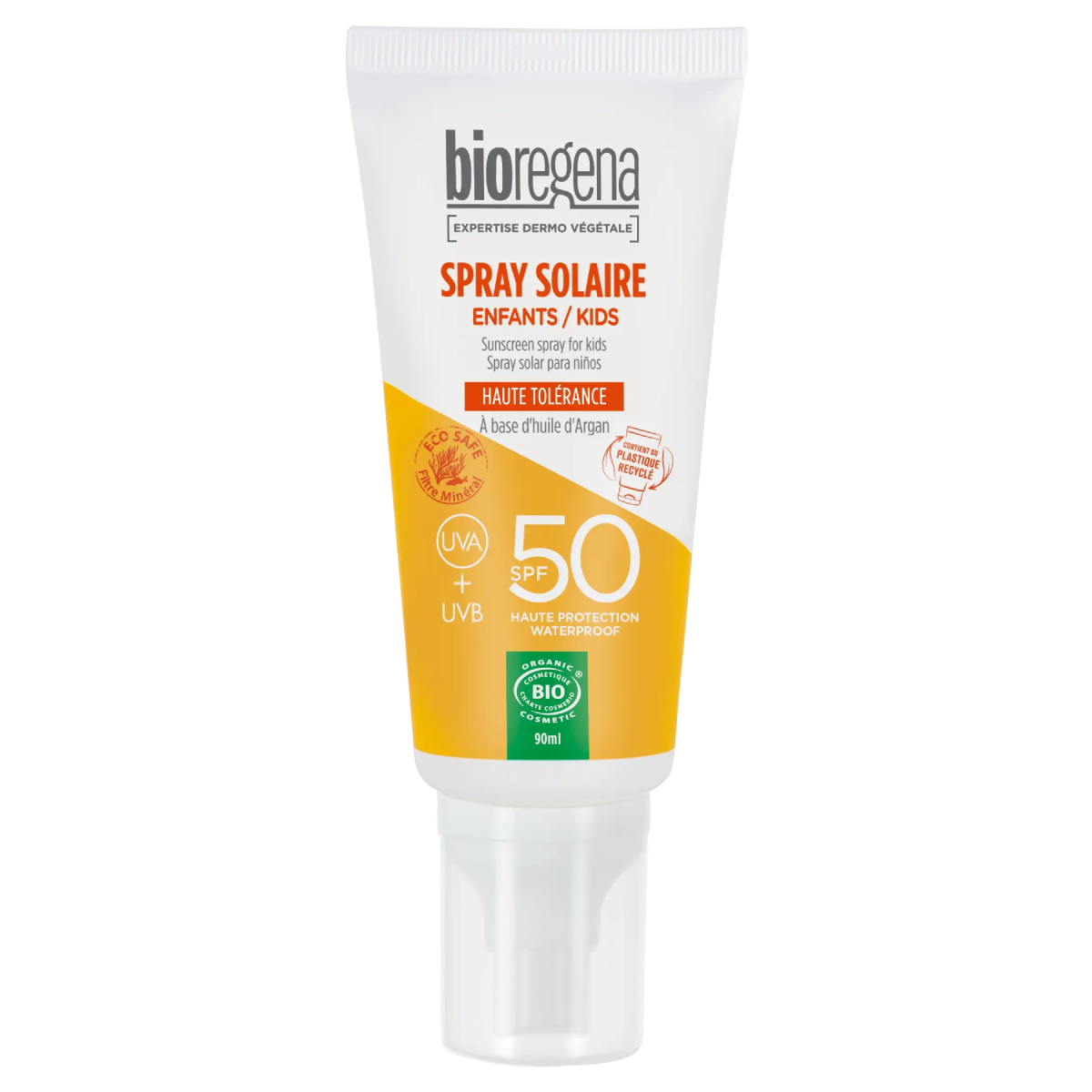 Protector Solar Niños SPF50 en Spray Bioregena 90 ml