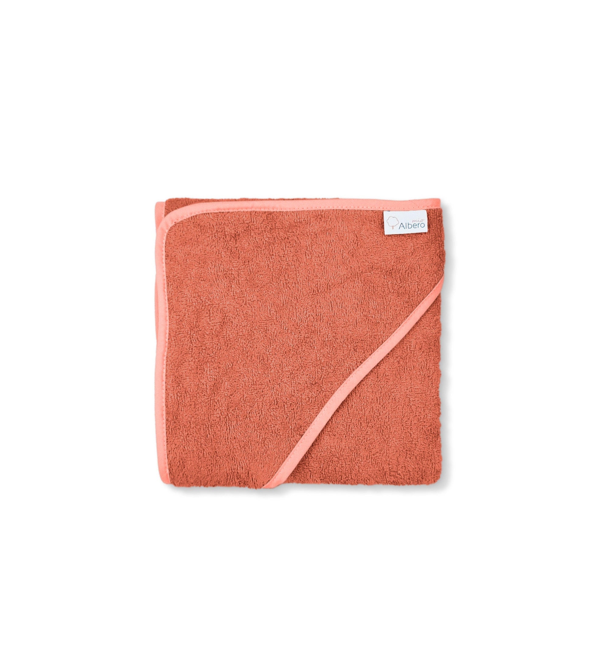 Capa De Baño 90% Rizo Bambú 80x80 Boho Rusty