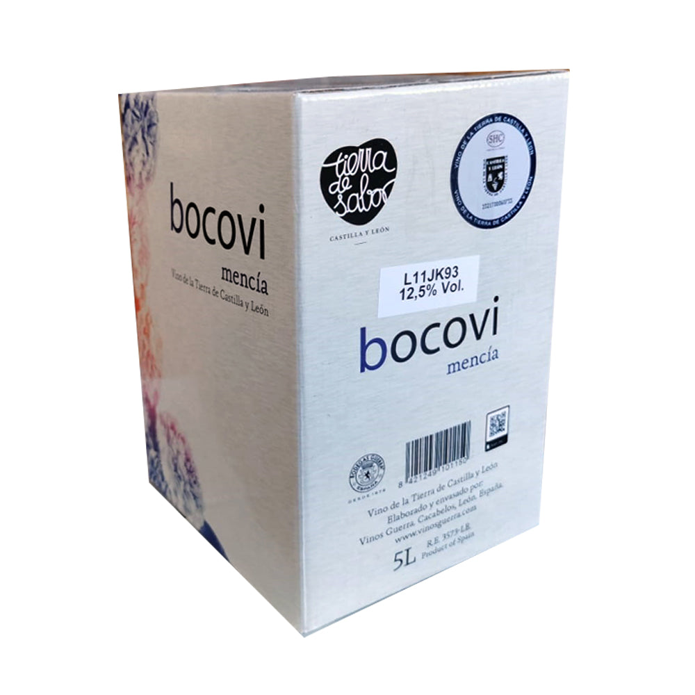 Bag In Box De Vino Tinto Mencía. 5 Litros