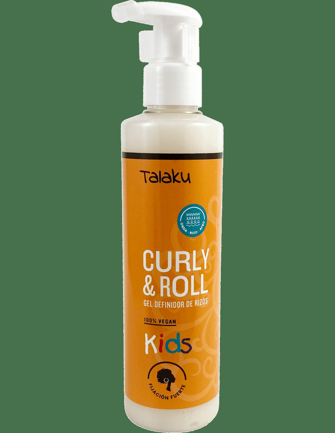 Gel Definidor De Rizos Kids Curly And Roll Talaku 250ml_1