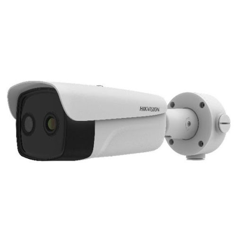 Cámara Ip Termográfica Para Medición De Temperatura Hikvision Lente De 3mm_0