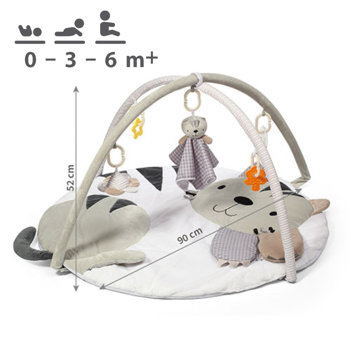 Manta De Actividades Bebés Cyte Catty