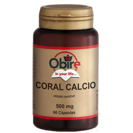 Calcio Coral 500 mg Obire 60 cápsulas
