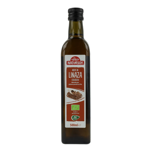 Aceite de Linaza ECO, 500 ml. Natursoy