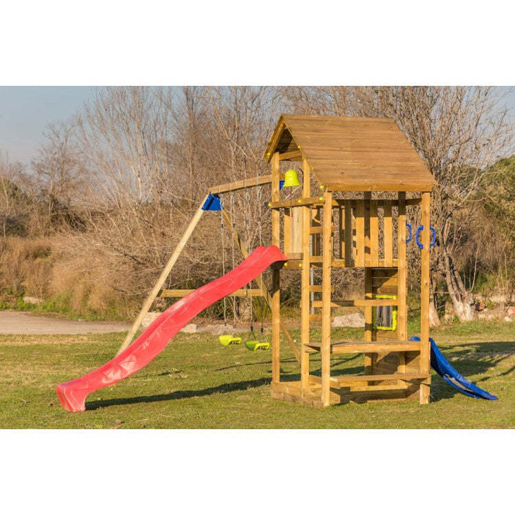 Parque Infantil Masgames Teide Xl Con Columpio Doble.