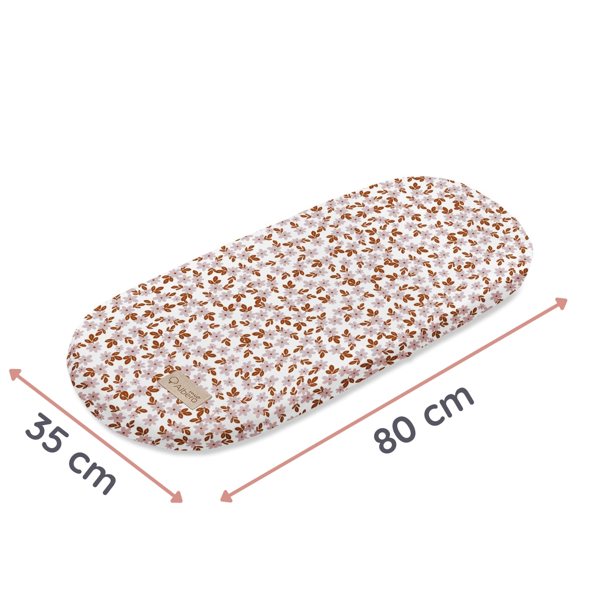 Pack 2 Bajeras Capazo Algodón Satinado Y Muselina Retro Flower