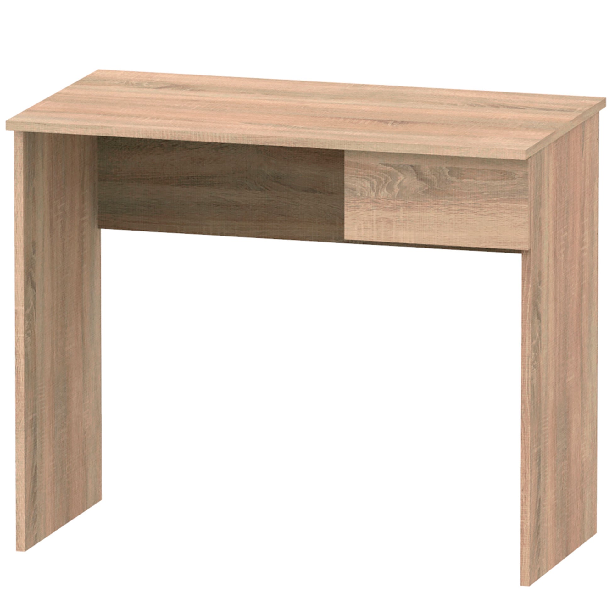 Escritorio, Mesa De Ordenador 75x90x50cm, 1 Cajón, Oficina, Habitación Juvenil, Desk, Briebe, Nova, Madera