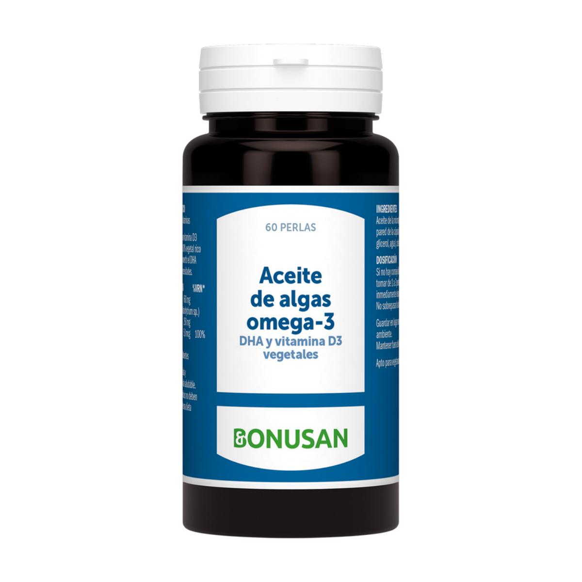 Aceite De Algas Omega-3 Bonusan 60 perlas