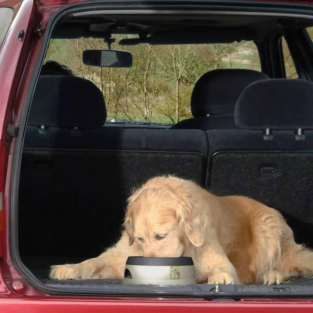 Road Refresher Bebedero De Mascotas Antiderrames Grande Gris Lbrr_3