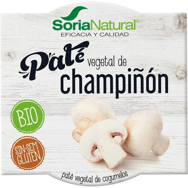 Pate Vegetal de champiñón Soria Natural 2 uds. 50 g