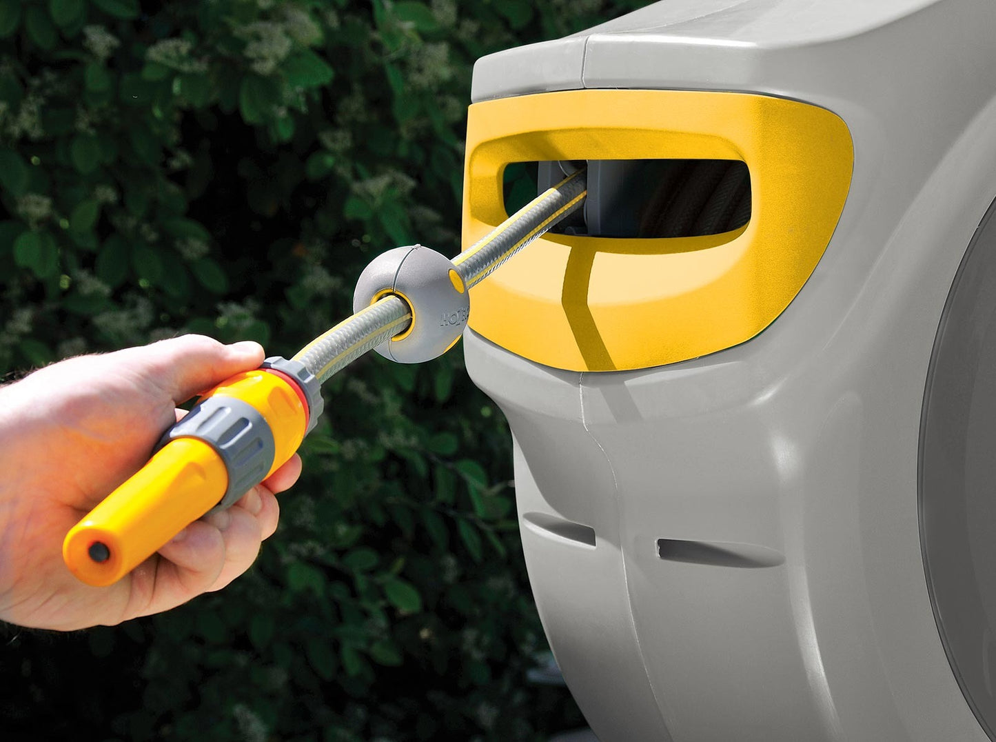 Portamangueras automático AutoReel Flowmax 30 m Hozelock