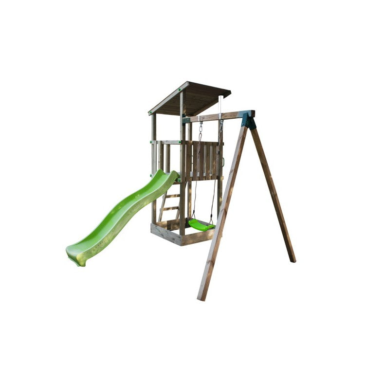 Parque Infantil Masgames Nautilus L Con Columpio Individual.