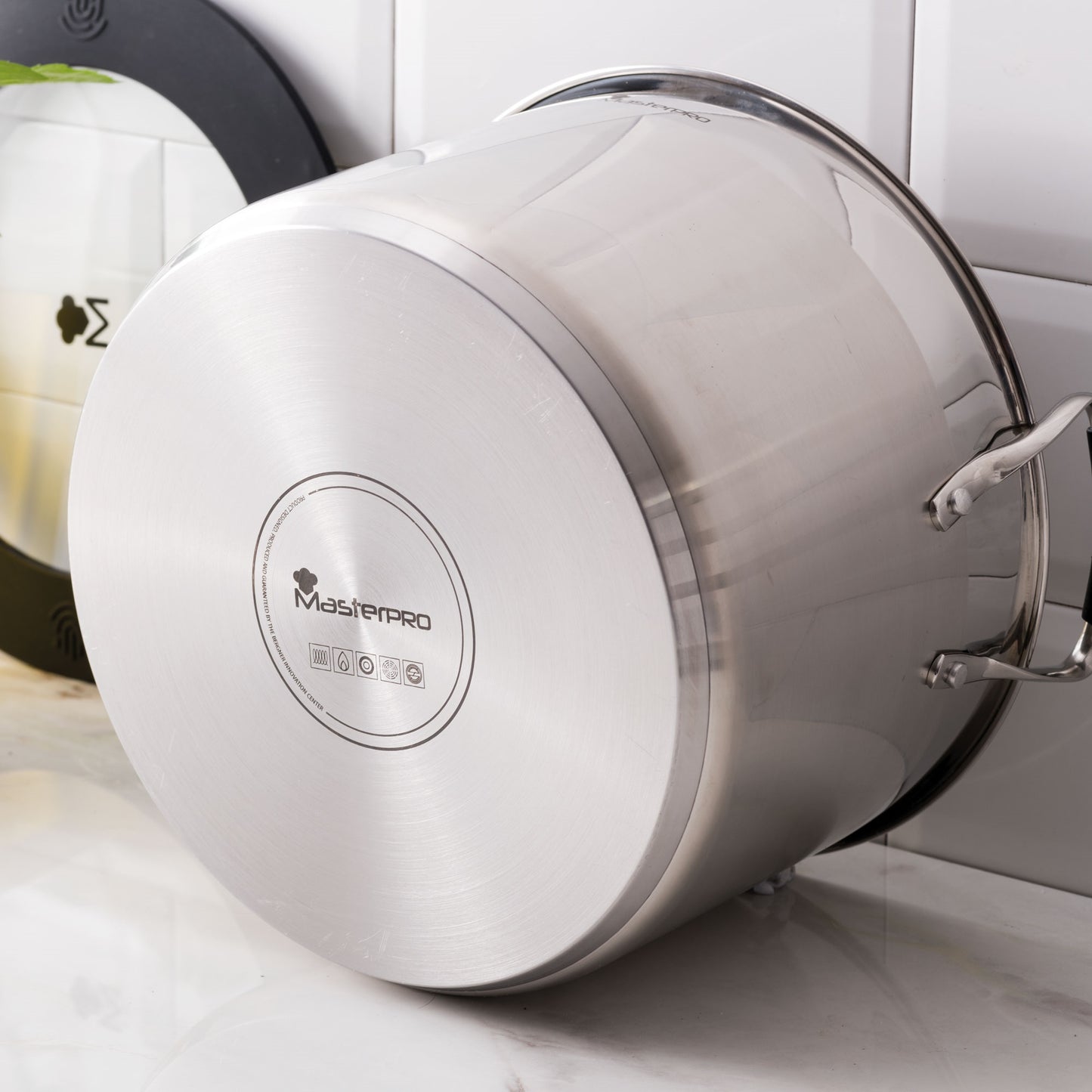 Cacerola 28cm Acero Inox Inducción C/tapa_5