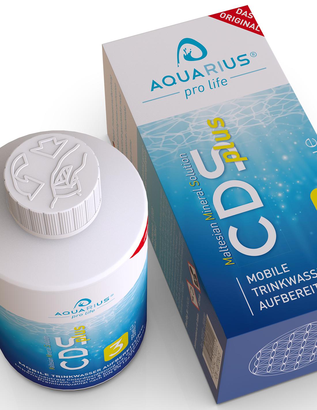 Aquarius Pro Life - Cdsplus | 250 Ml Solución Activable De Dióxido De Cloro
