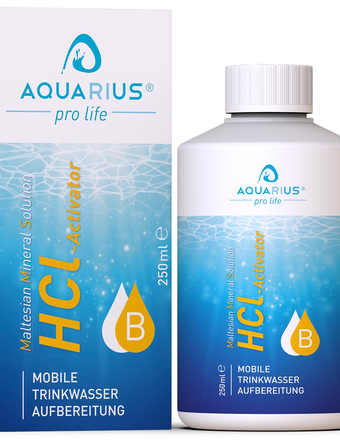 Aquarius Pro Life - Mms-classic 2x250ml Juego De Dióxido De Cloro Para La Activación