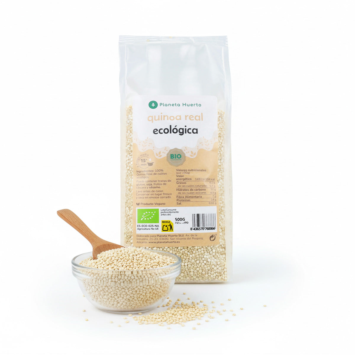Quinoa Real  ECO Planeta Huerto 2,5 kg