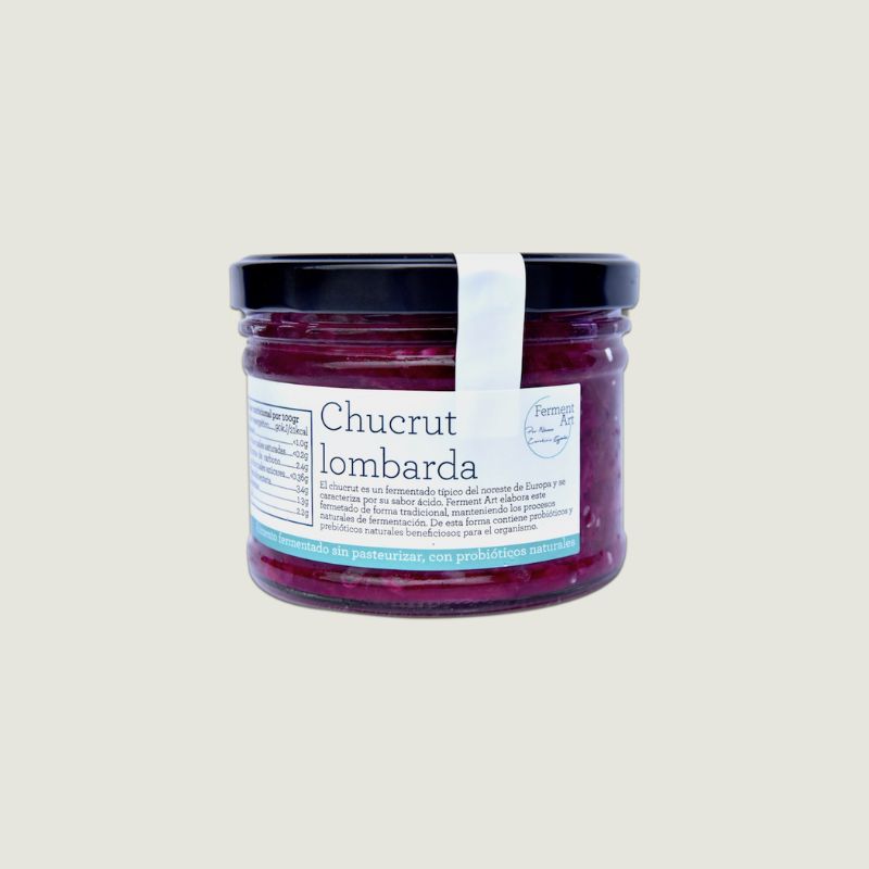 Chucrut Lombarda Eco Sin Pasteurizar Ferment Art 200 Gr