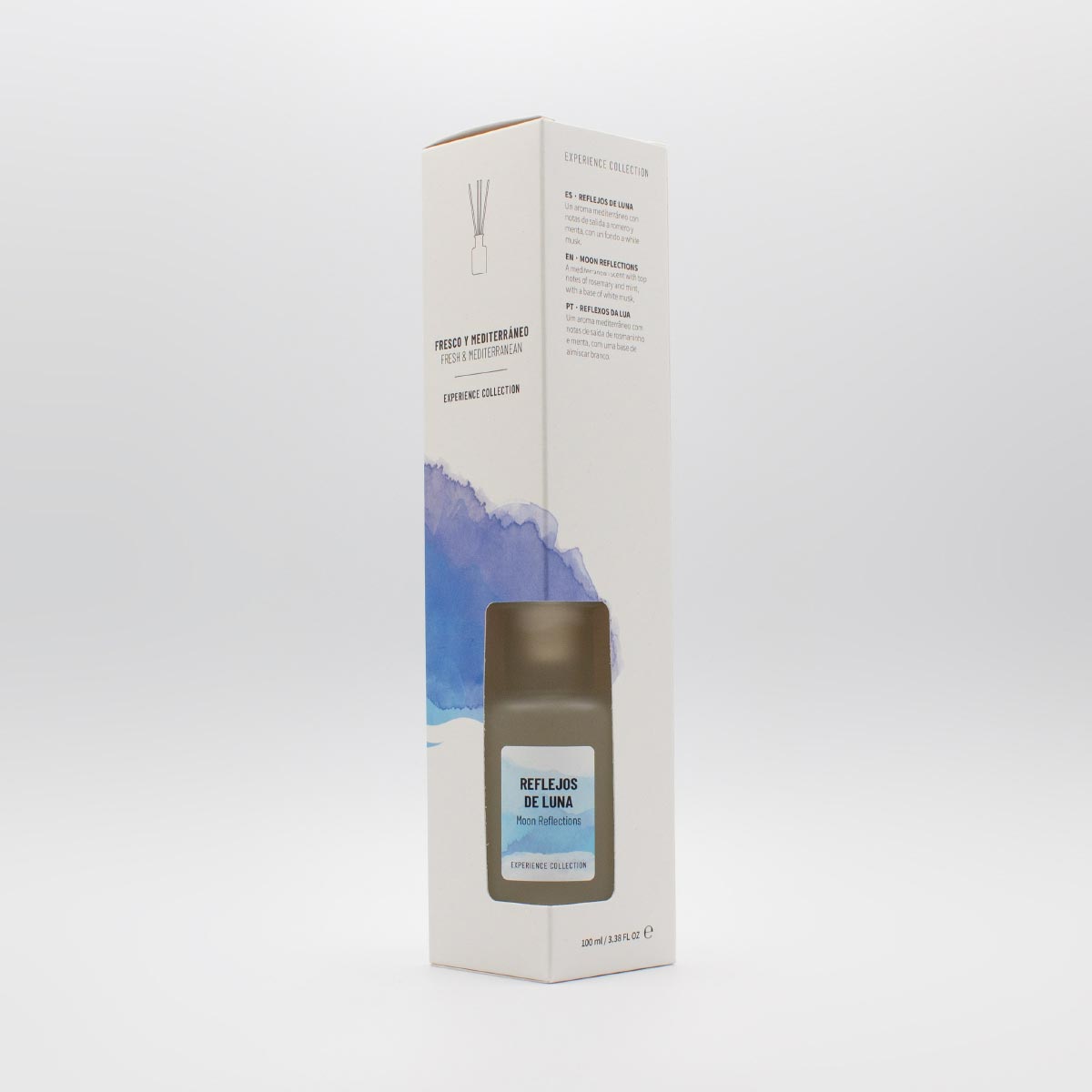 Ambientador Mikado Reflejos de Luna Experience SYS Aromas 100 ml | Aroma Fresco y Mediterráneo | Revitalizante_2