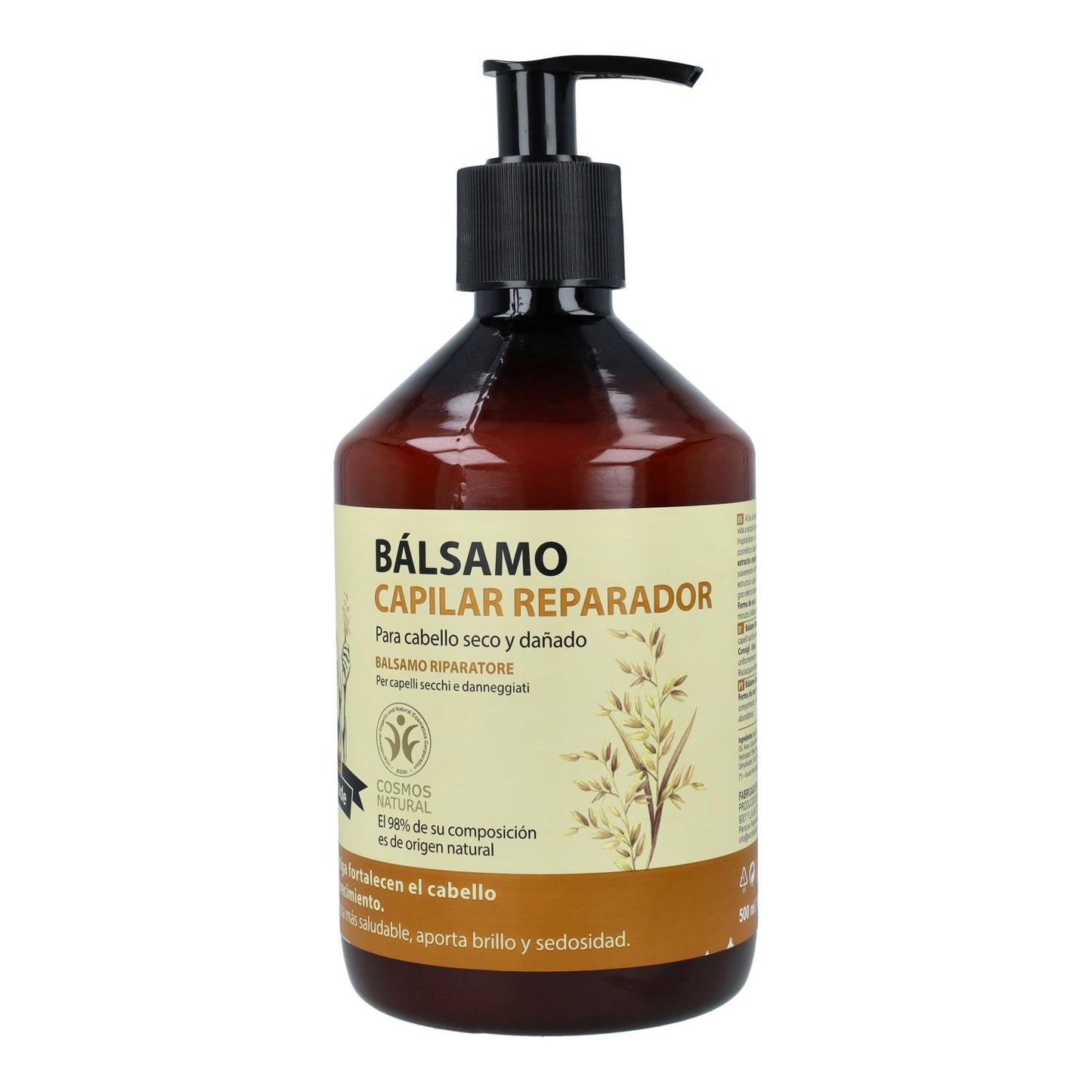 Bálsamo capilar reparador cabellos secos y dañados Oma Gertrude, 500 ml