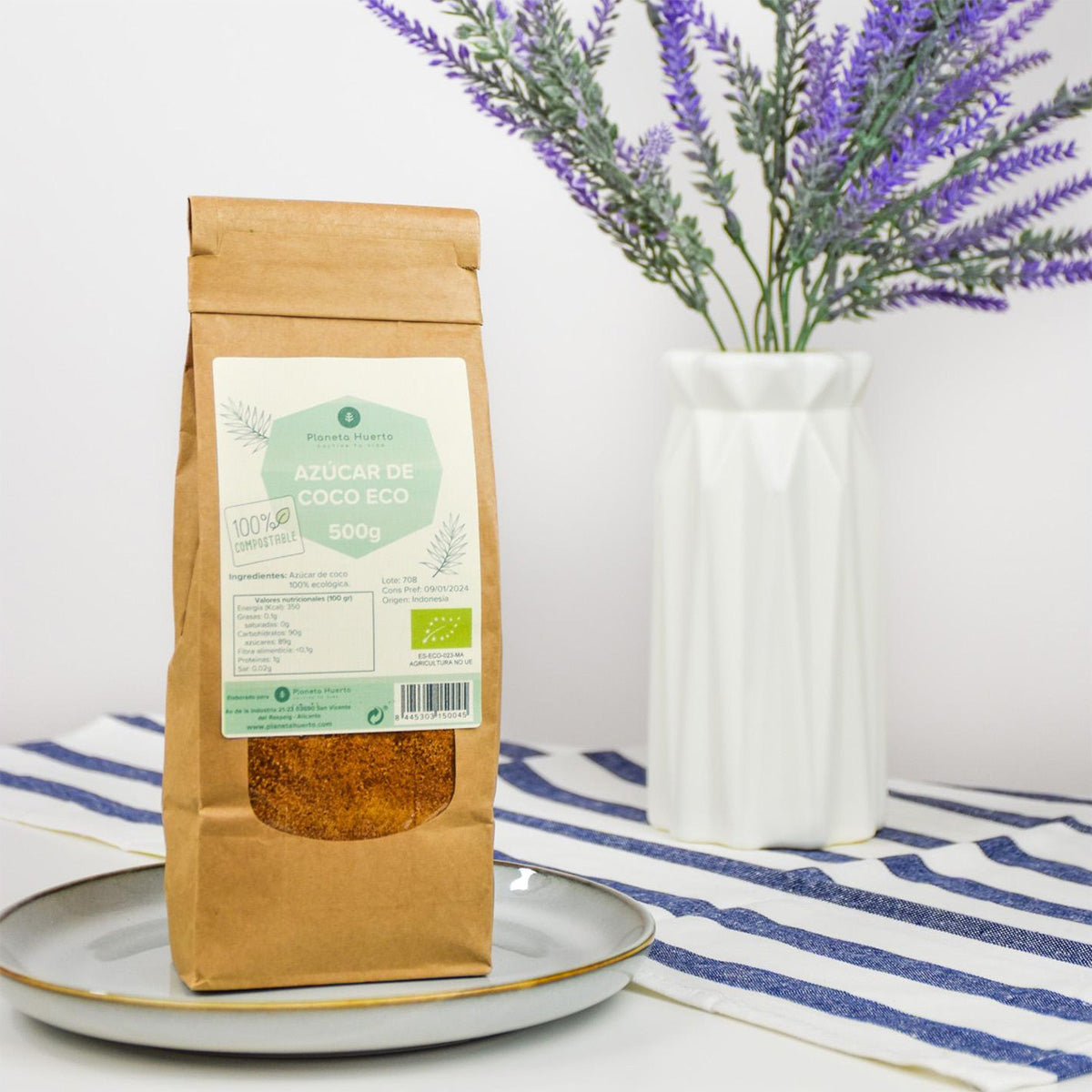 Azúcar de coco ECO Planeta Huerto 1 kg