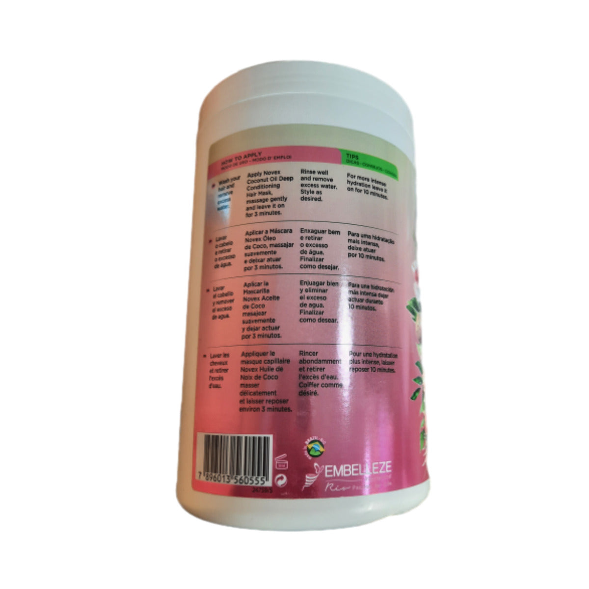 Novex Coconut Oil Hair Mask 1kg_4