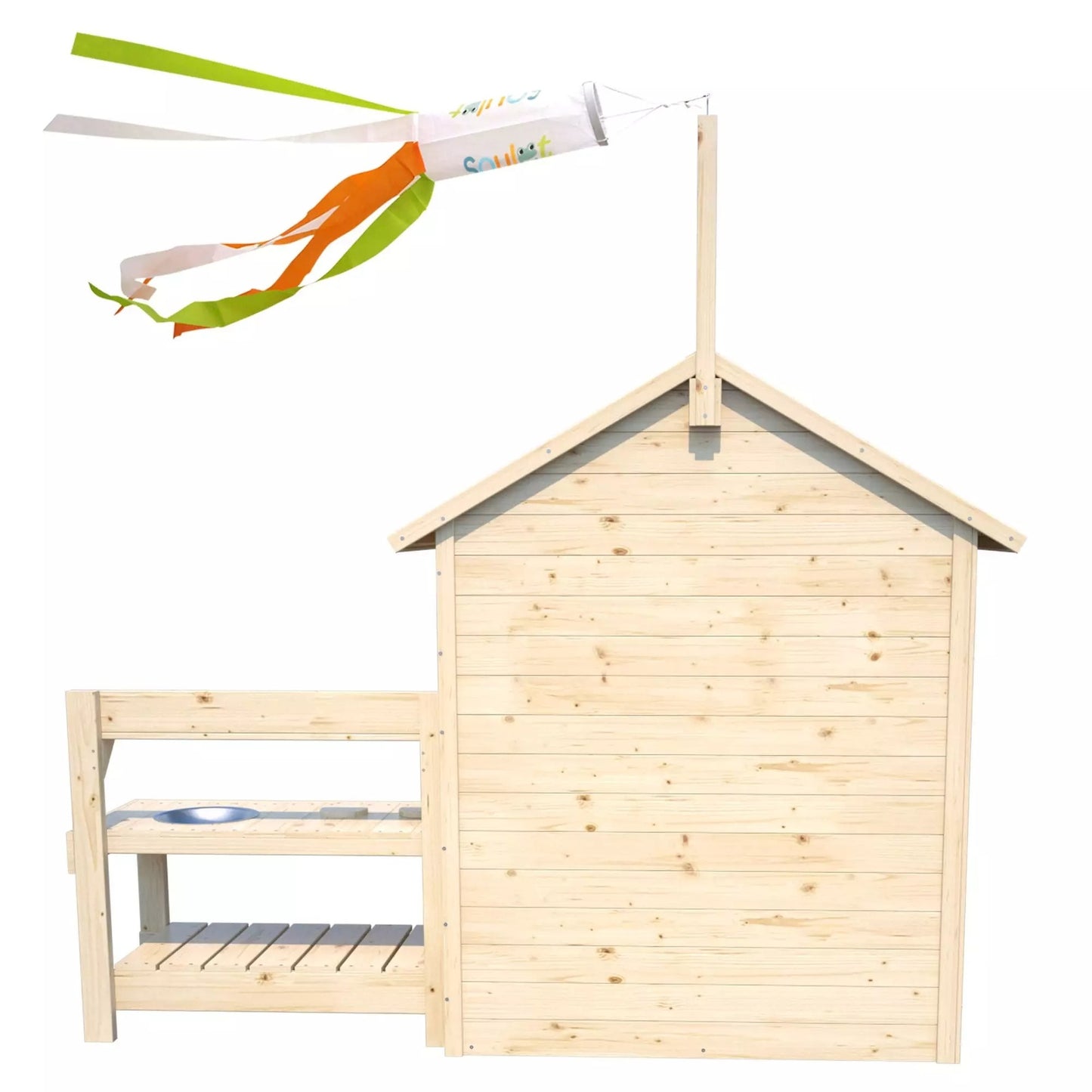 Casita infantil de madera con cocina Jasmine Soulet