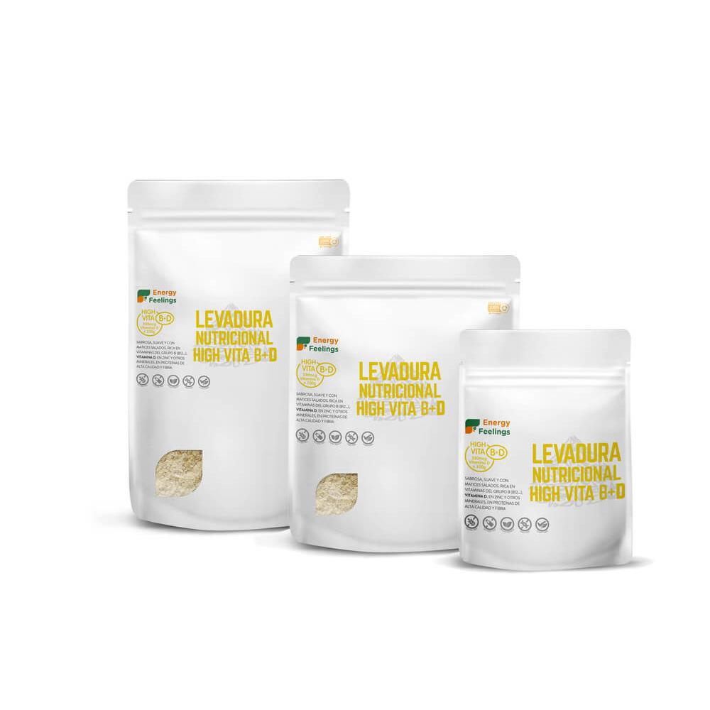 Pack 2x Levadura nutricional high vitamina D Energy Feelings 1 Kg