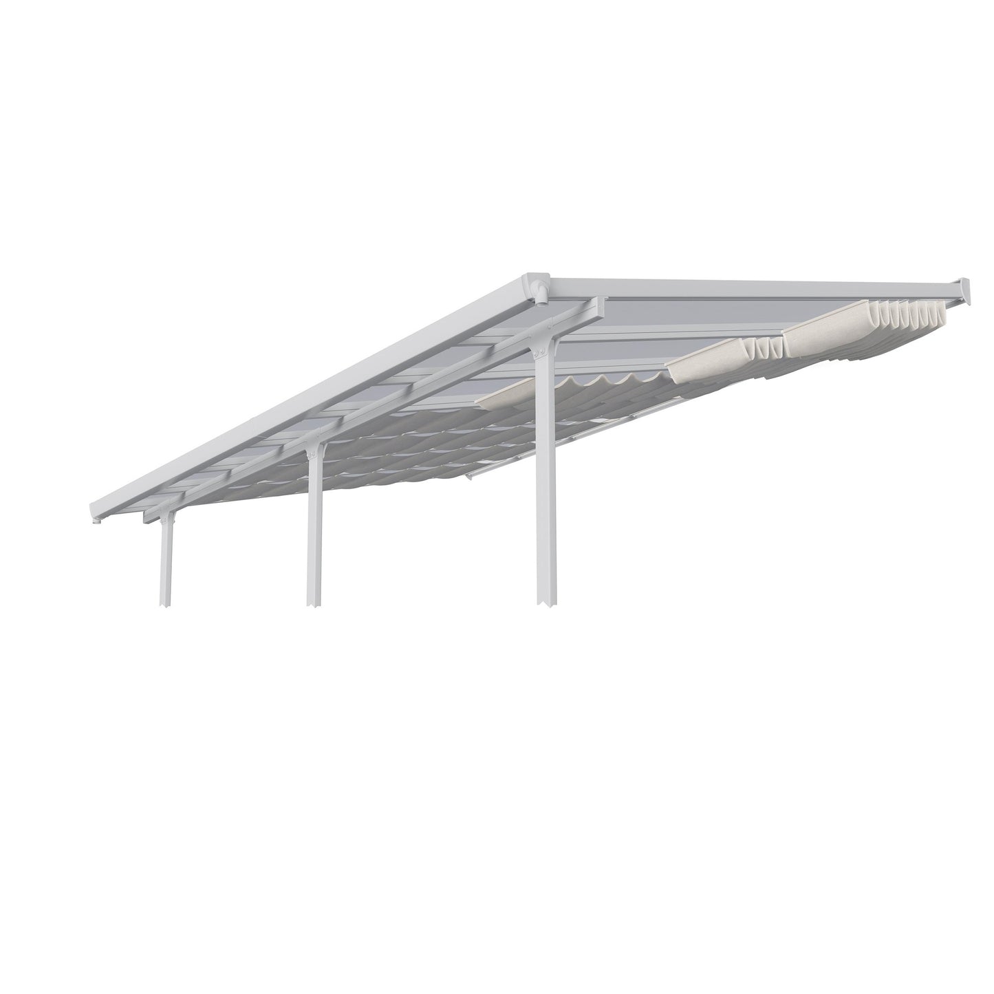 Toldo para pérgola 3x8.6 ft