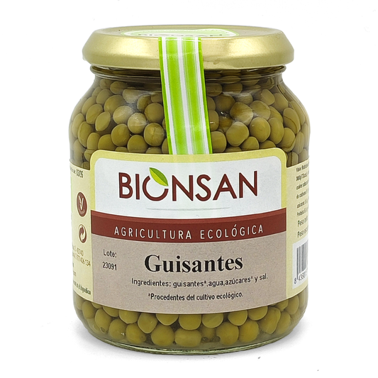 Guisantes En Conserva Ecológicos 320gr